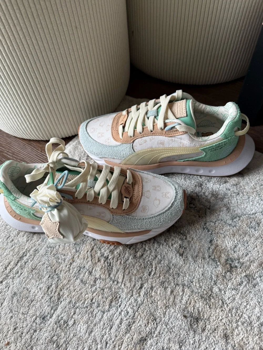 Puma Animal Crossing New Horizons Pastel Mint Sneakers